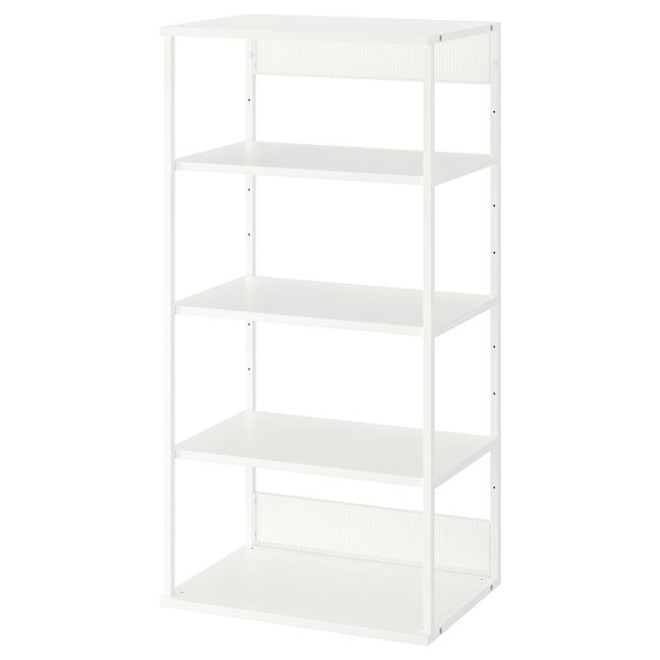 Открытый стеллаж, белый 60x40x120 см IKEA OPPHUS ОПХУС 304.525.71 - фото 1