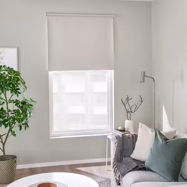 FÖNSTERBLAD Рулонная штора, блокирующая свет - бежевый 100x155 см - фото 6