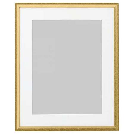 SILVERHÖJDEN Рама - золотой 40x50 см