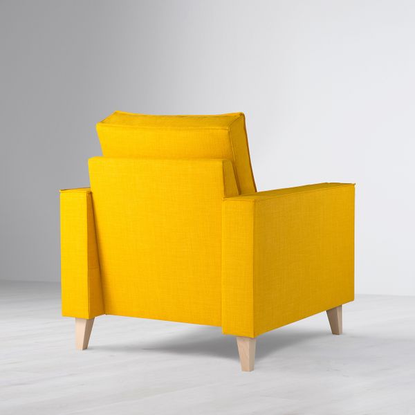 Кресло, Шифтебу желтый IKEA ASKESTA АСКЕСТА 304.683.22 - фото 5