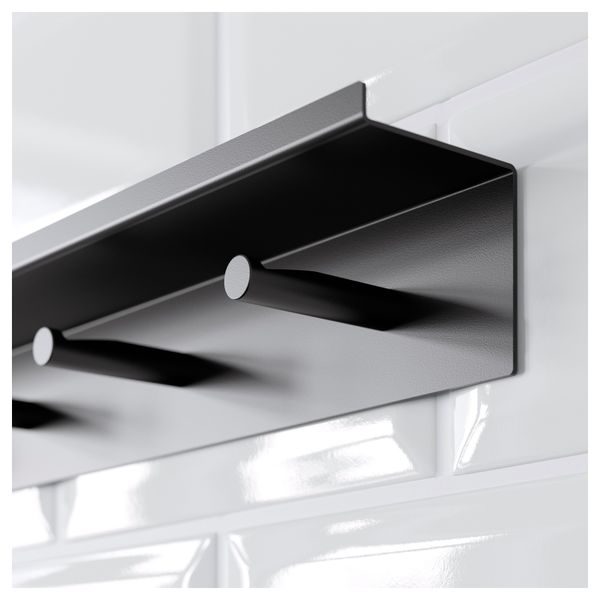 Настенная планка с крючками ФАЛЬСТЕРБУ - фото 5