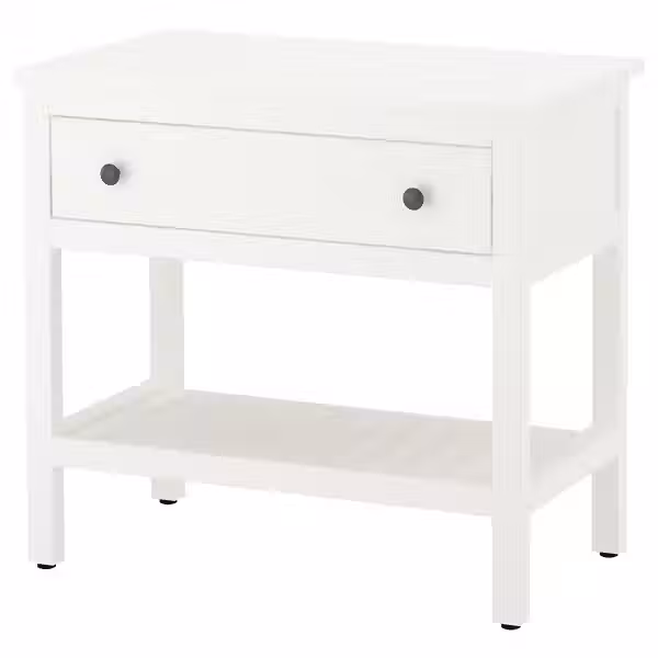 HEMNES Открытый шкаф для раковины,1 ящик - белый 82x48x76 см - фото 1
