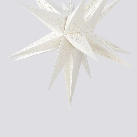 Абажур, 3D/точечный белый 67 см IKEA STRÅLA СТРОЛА 304.769.11