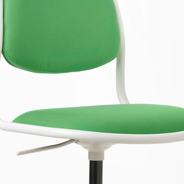 Детский стул для письменного стола, белый/Висле ярко-зеленый IKEA ÖRFJÄLL ОРФЬЕЛЛЬ 303.730.22 - фото 7