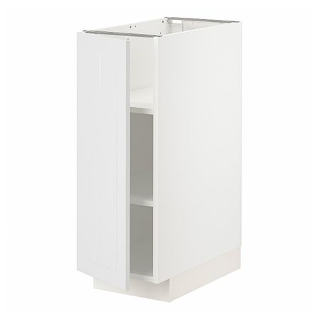 Напольный шкаф с полками, белый/Стенсунд белый 30x60 см IKEA METOD МЕТОД 994.096.55