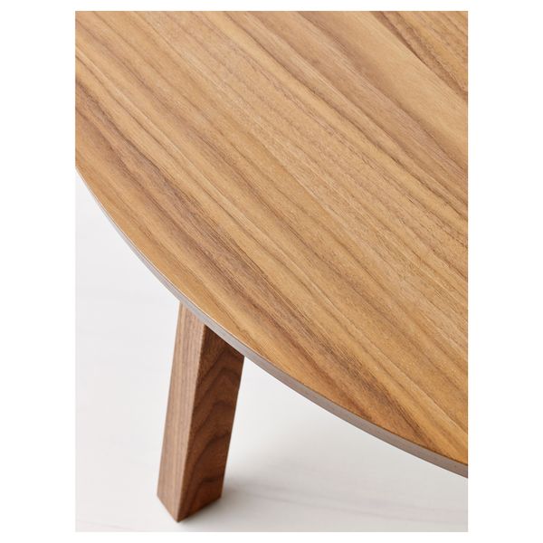 Журнальный стол СТОКГОЛЬМ, шпон грецкого ореха (93 см) - фото 3