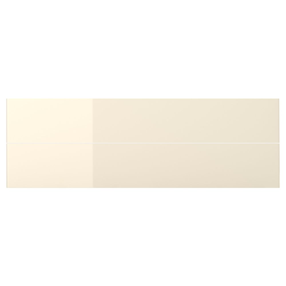 Фронтальная панель ящика РИНГУЛЬТ, глянцевый кремовый - схема-чертеж с размерами