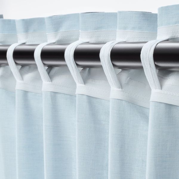 Гардины, 2 шт., синий 145x300 см IKEA HANNALILL ХАННАЛИЛЛ 204.544.67 - фото 3