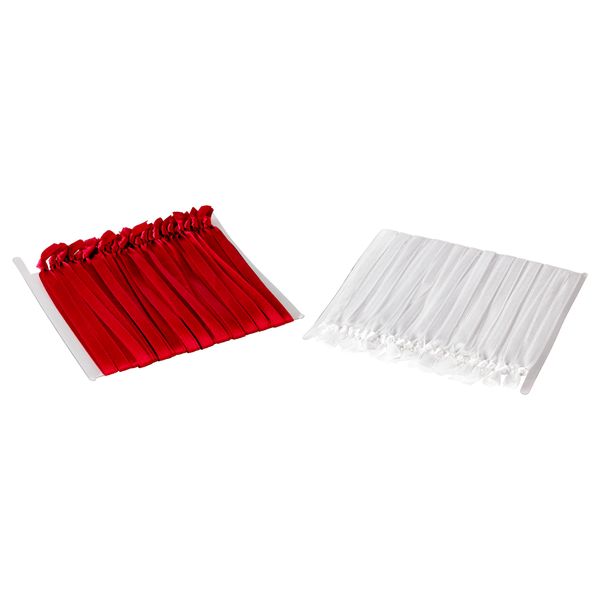 Украшение подвесное ВИНТЕР 2015, красный, белый - схема-чертеж с размерами