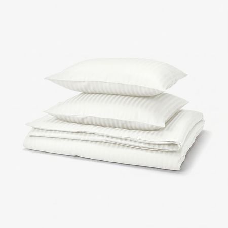 NATTJASMIN Пододеяльник и 2 наволочки - белый 240x220/50x60 см