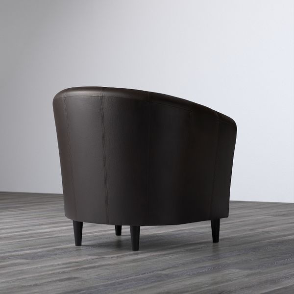 Кресло, Глосе/Бумстад темно-коричневый IKEA TULLSTA ТУЛЬСТА 804.489.06 - фото 3