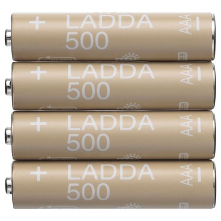 Аккумуляторная батарейка ЛАДДА (HR03 AAA 1,2 В)