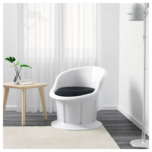 Кресло ПОПТОРП, белый - фото 2