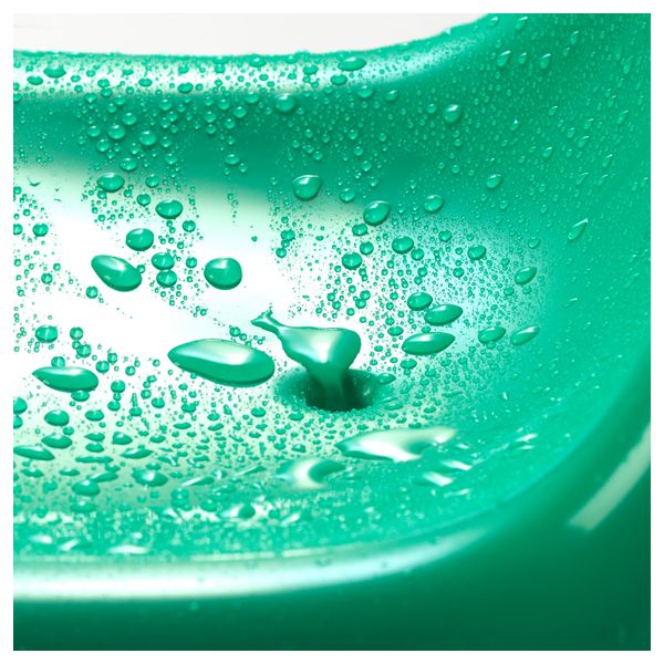 Детское садовое кресло БУНСЁ, зеленый - схема-чертеж с размерами