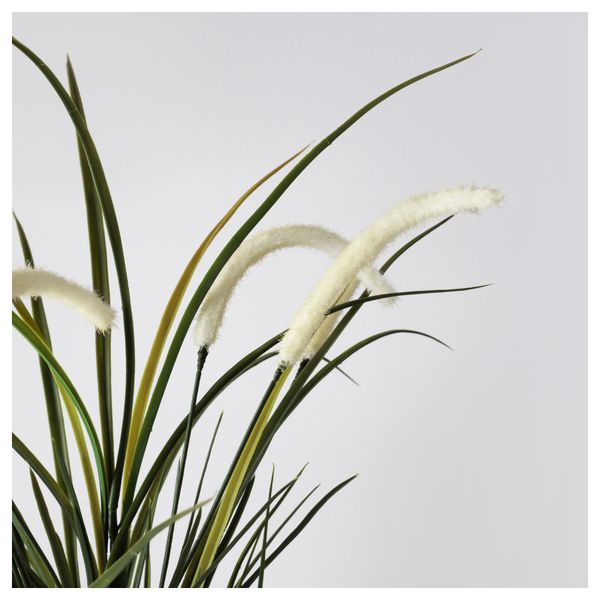 Искусственное растение в горшке ФЕЙКА, трава (10 см) - фото 3