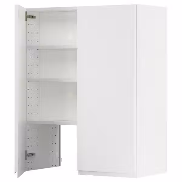 METOD Навесной шкаф д/вытяжки/полка/дверь - фото 1