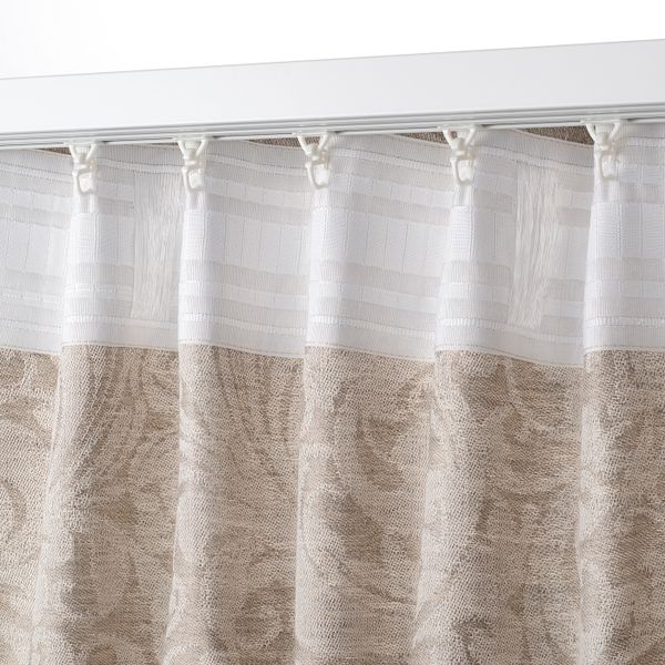 Гардины, 2 шт., с цветочным орнаментом/естественный 155x300 см IKEA ÅSABRITT ОСАБРИТТ 604.937.49 - фото 6