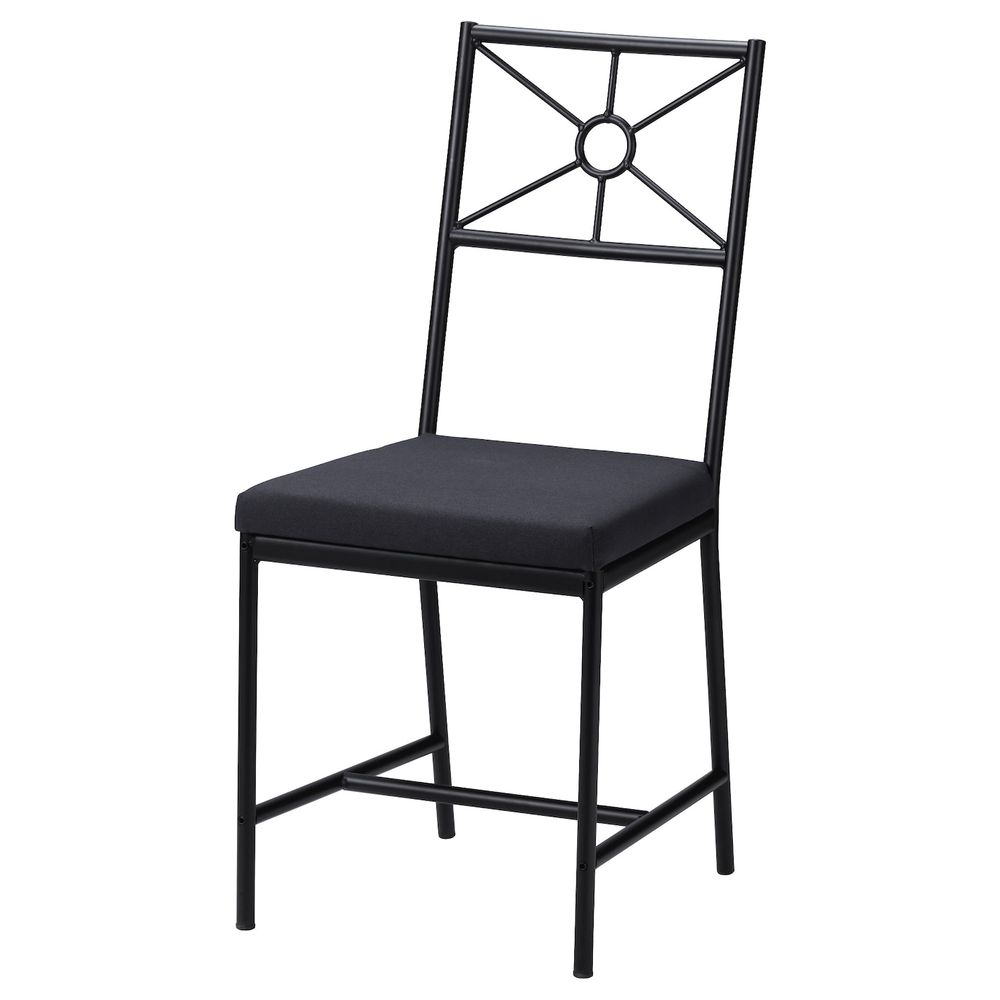 Стул, Ранста темно-серый/черный IKEA ALLSTA АЛЬСТА 003.792.85 - схема-чертеж с размерами