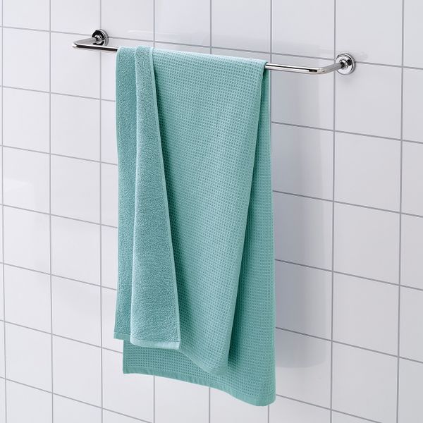 Банное полотенце, голубой 70x140 см IKEA САЛЬВИКЕН 504.555.64 - схема-чертеж с размерами