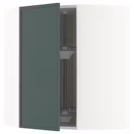 METOD Углов навесн шкаф с вращающ секцией