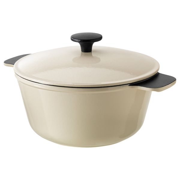 Казан с крышкой СЕНИОР, белый с оттенком белый (3 л) - фото 1