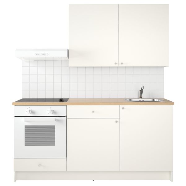 Кухня, белый, 180x61x220 см IKEA KNOXHULT КНОКСХУЛЬТ 691.804.66 - фото 3