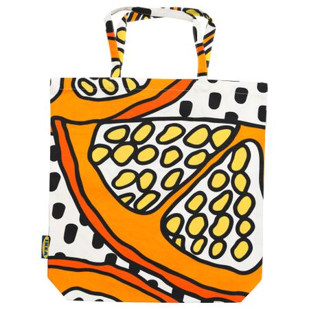 Сумка ТРЕБЛАД, оранжевый, белый/черный