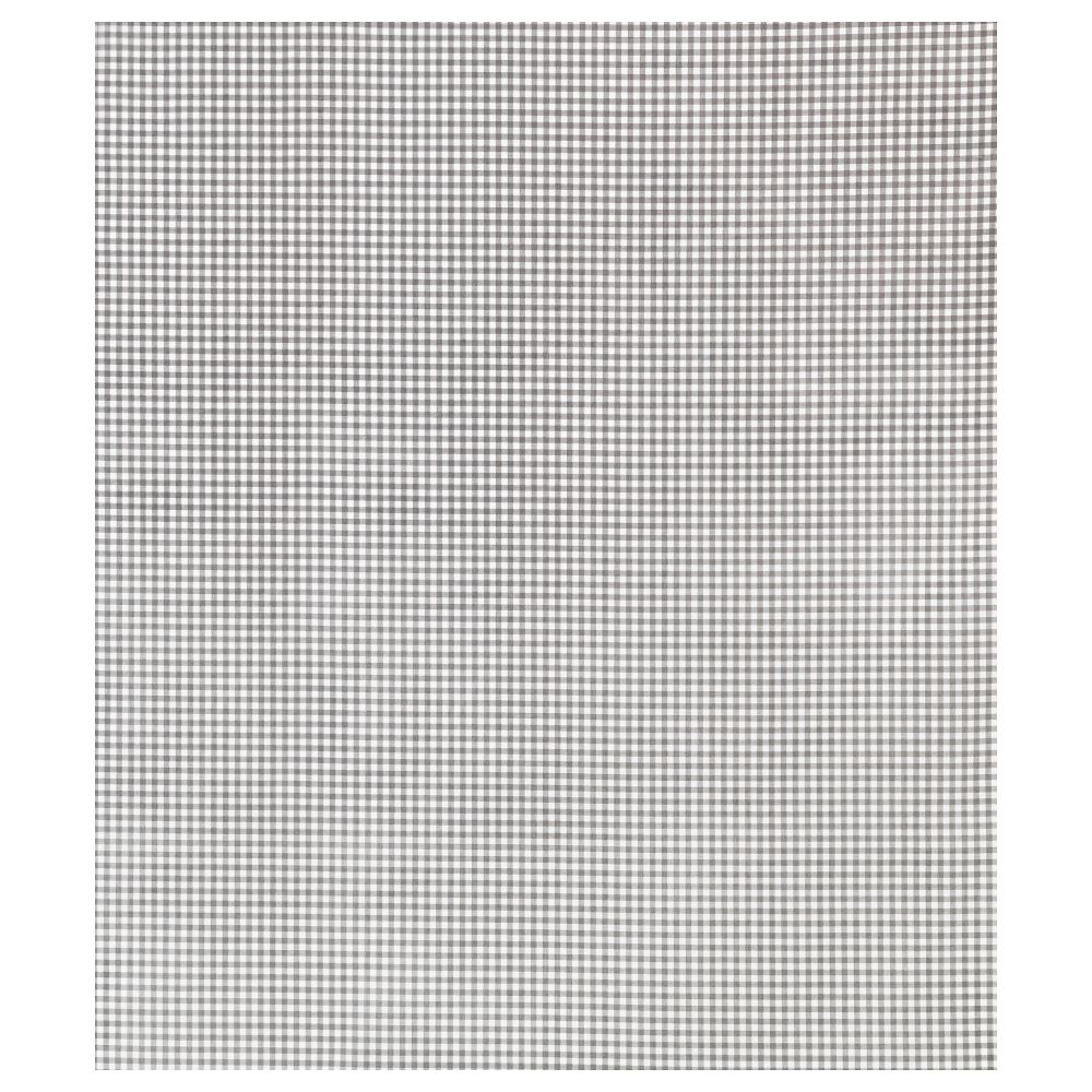 Ткань с пластиковым покрытием БЕРТА, белый, серый (140 см) - фото 1