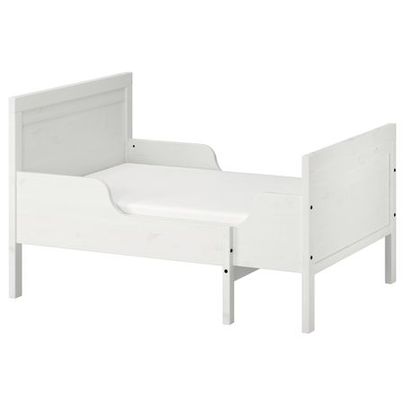 Раздвижная кровать, белый 80x200 см IKEA SUNDVIK СУНДВИК 004.598.33