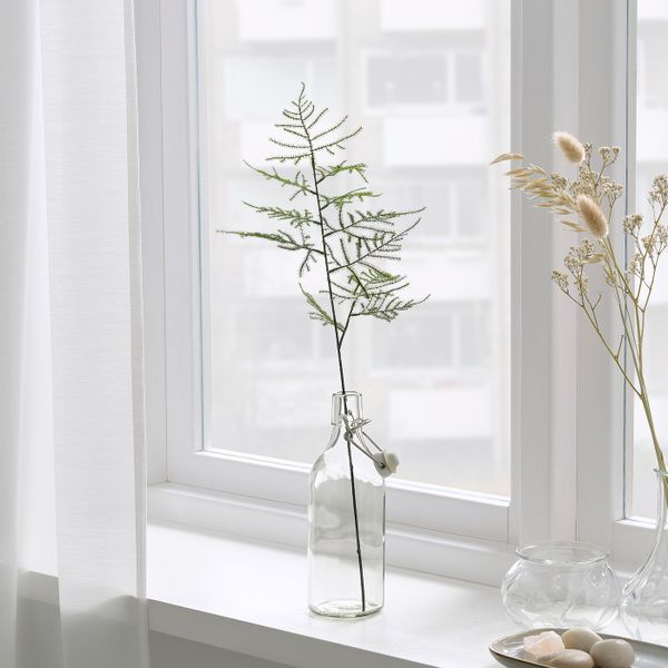 Искусственная ветка, для дома, улицы Аспарагус 55 см IKEA SMYCKA СМИККА 804.965.20 - фото 2