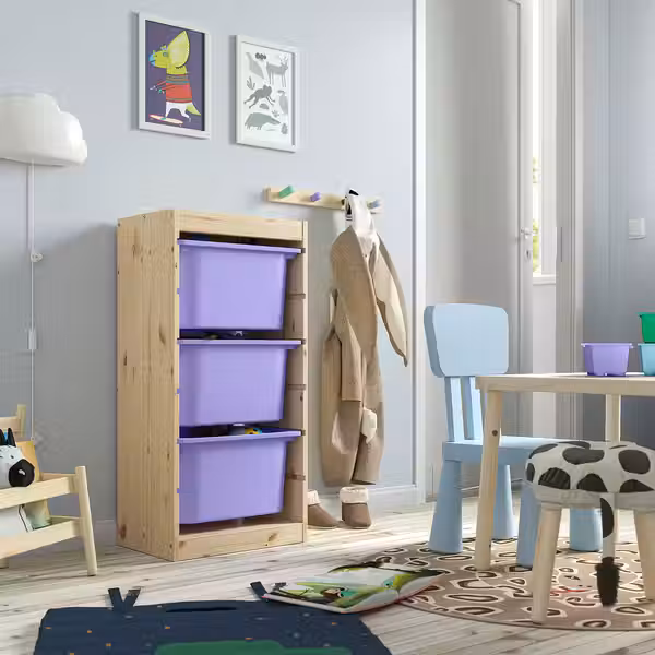 TROFAST Комбинация д/хранения+контейнеры - фото 2