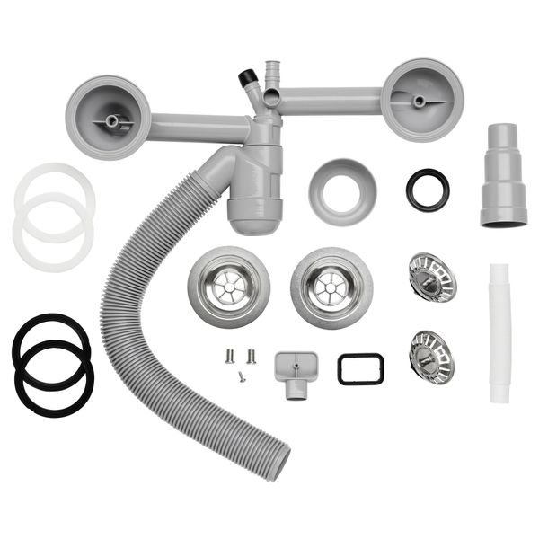 IKEA, вид спереди - схема-чертеж с размерами