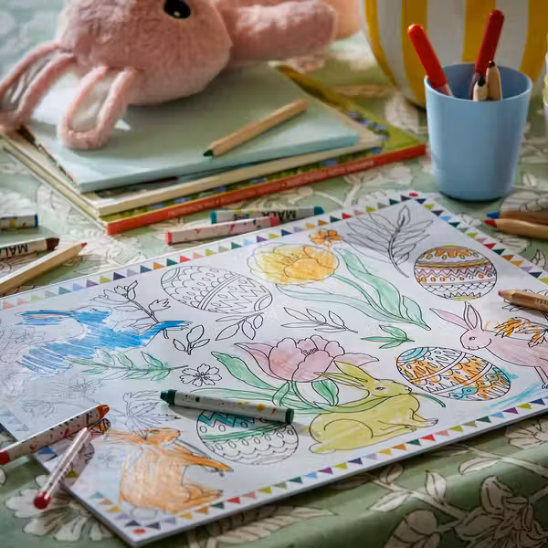 TJÄRLEK ТЭРЛЕК Книжка-раскраска - схема-чертеж с размерами