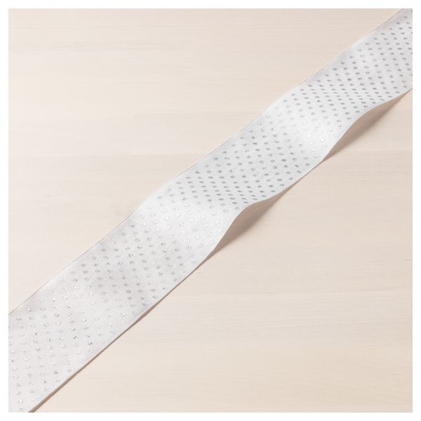 Тесьма ВИНТЕР 2017, серебристый (5 м) - схема-чертеж с размерами