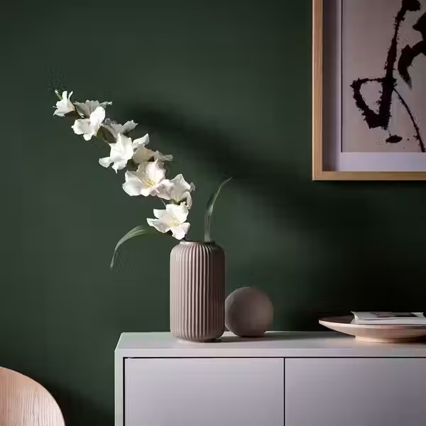 STILREN Ваза - темный серо-бежевый 22 см - фото 3