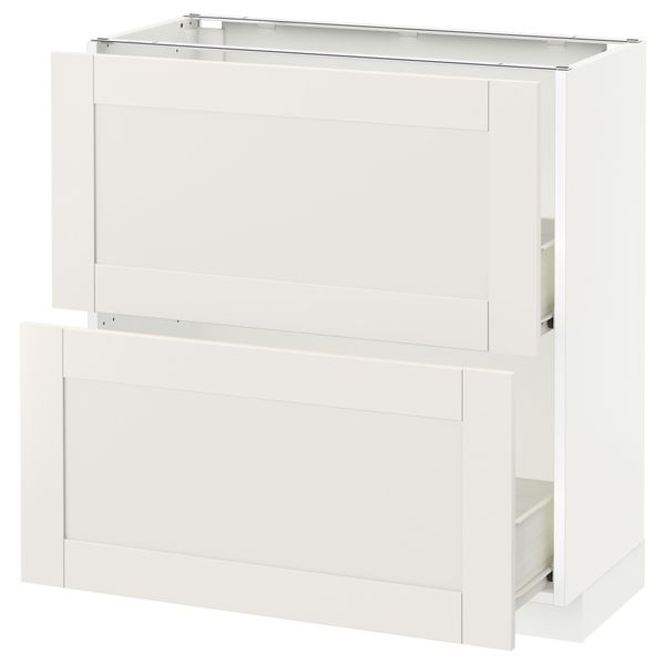 IKEA, вид спереди - схема-чертеж с размерами