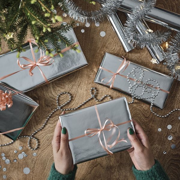 Рулон оберточной бумаги, серебристый, 3x0.7 м IKEA VINTERFINT 505.772.97 - схема-чертеж с размерами