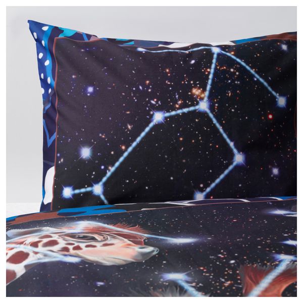 Пододеяльник и 1 наволочка СТУНСИГ, жираф (150x200/50x70 см) - фото 1