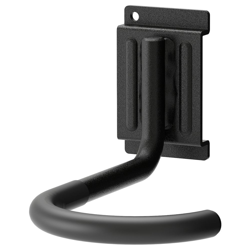 Крюк для велосипеда, черный IKEA БРАНДУР 204.026.33 - фото 1