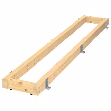 METOD Каркас опоры для кухонного островка 210 см