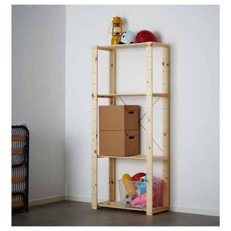 1 секция, хвойное дерево 78x31x171 см IKEA HEJNE ХЕЙНЕ 892.274.44