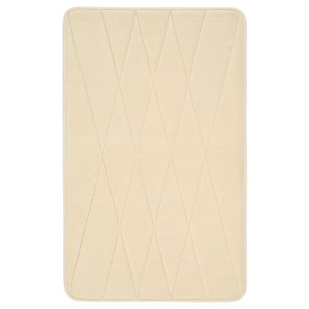 Коврик для ванной, бежевый 50x80 см IKEA UPPVAN УППВАН 104.556.41
