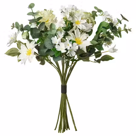 SMYCKA Искусственный букет - д/дома/улицы/белый 60 см