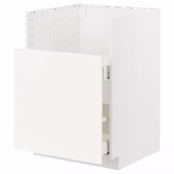 METOD Шкаф для мойки ТАЛЛШЁН - белый/Vallstena белый 60x60 см - фото 1