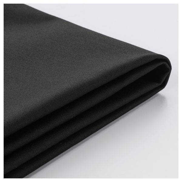 Чехол дивана 2-местного КЛИППАН, Гранон черный - фото 1