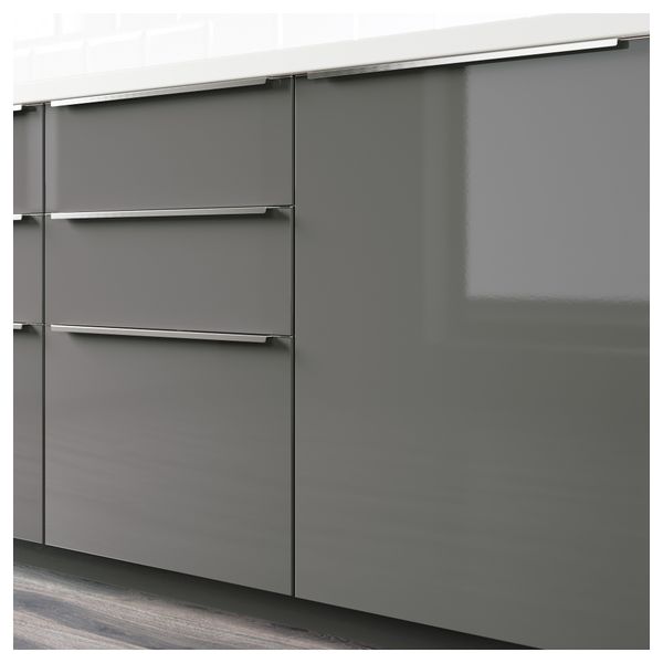 Дверь РИНГУЛЬТ, глянцевый серый - схема-чертеж с размерами