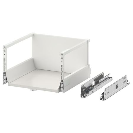 MAXIMERA Ящик, высокий - белый 40x37 см
