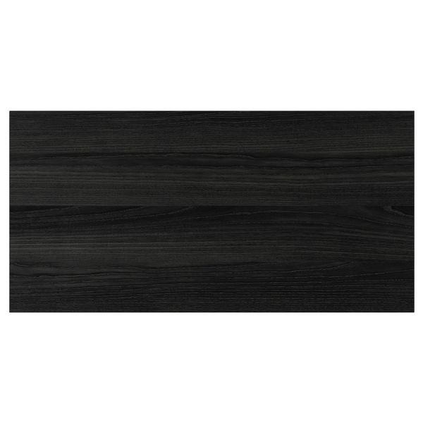 Фронтальная панель ящика, под дерево черный 80x40 см IKEA ТИНГСРИД 003.673.05 - фото 1