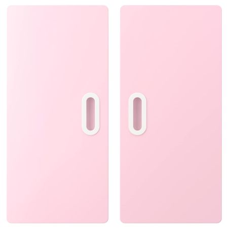 Дверь, светло-розовый 60x64 см 2 шт IKEA FRITIDS ФРИТИДС 203.867.94