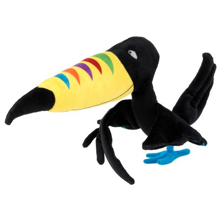 Мягкая игрушка САГОСКАТТ, птица, черный